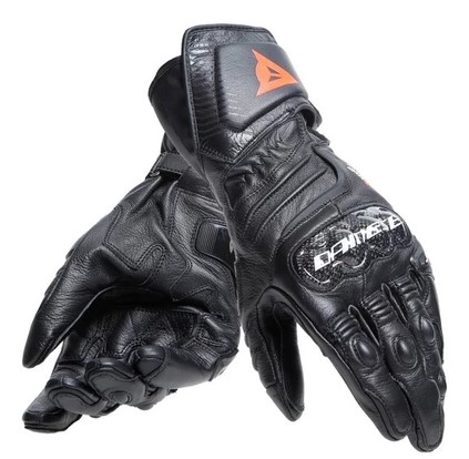 DAINESE 丹尼斯 CARBON 4 LONG GLOVES 全皮 競技 長手套 黑色